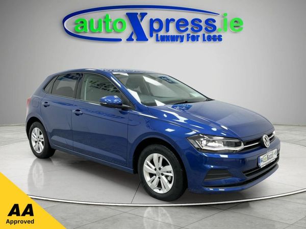 Volkswagen Polo Hatchback, Petrol, 2020, Blue