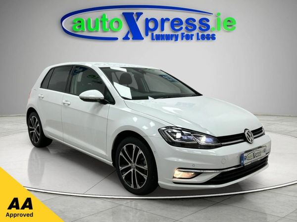 Volkswagen Golf Hatchback, Petrol, 2019, White