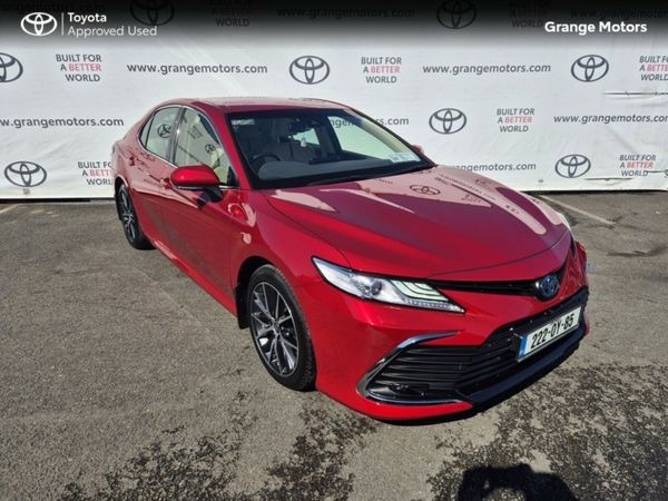 Toyota Camry Saloon, Petrol Hybrid, 2022, Red