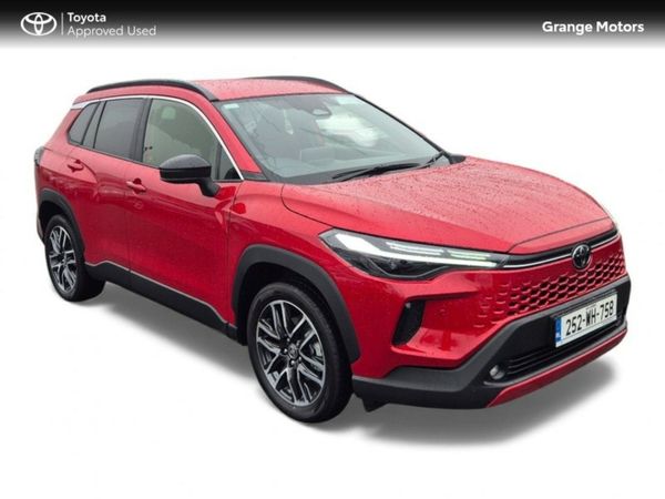 Toyota Corolla Cross Hatchback, Petrol Hybrid, 2025, Red