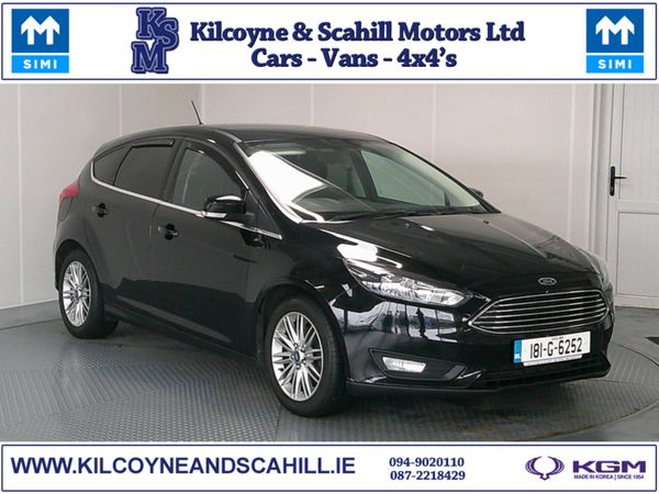 Ford Focus Hatchback, Diesel, 2018, Black