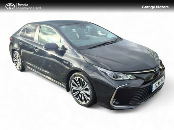 Toyota Corolla Saloon, Petrol Hybrid, 2021, Black
