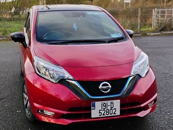 Nissan Note MPV, Petrol Hybrid, 2019, Red