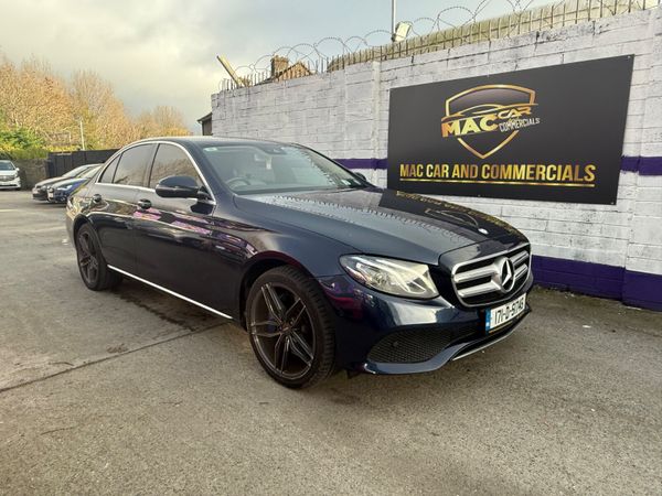 Mercedes-Benz E-Class Saloon, Petrol Plug-in Hybrid, 2017, Blue