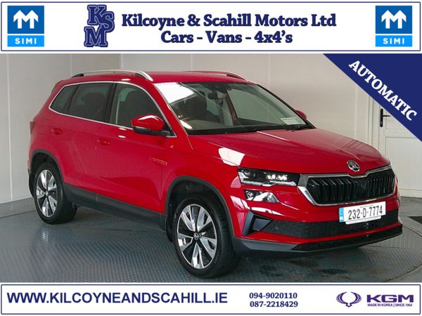 Skoda Karoq Estate/Jeep, Diesel, 2023, Red