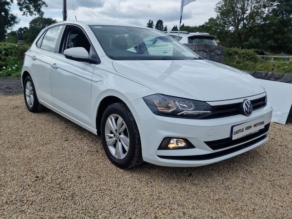 Volkswagen Polo Hatchback, Petrol, 2019, White
