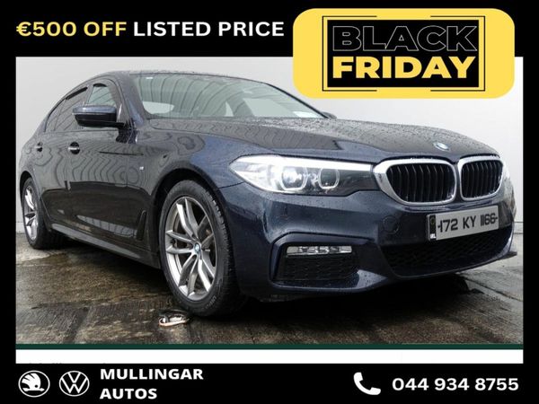 BMW 5-Series Saloon, Diesel, 2017, Black