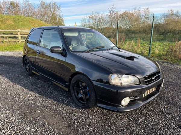 Toyota Starlet Hatchback, Petrol, 1996, Black