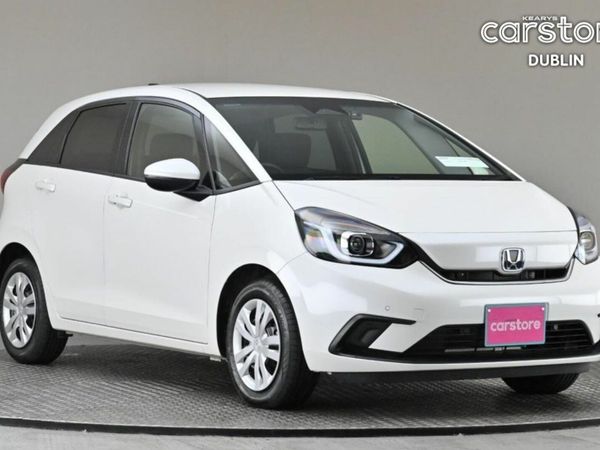 Honda Fit Hatchback, Petrol Hybrid, 2020, White