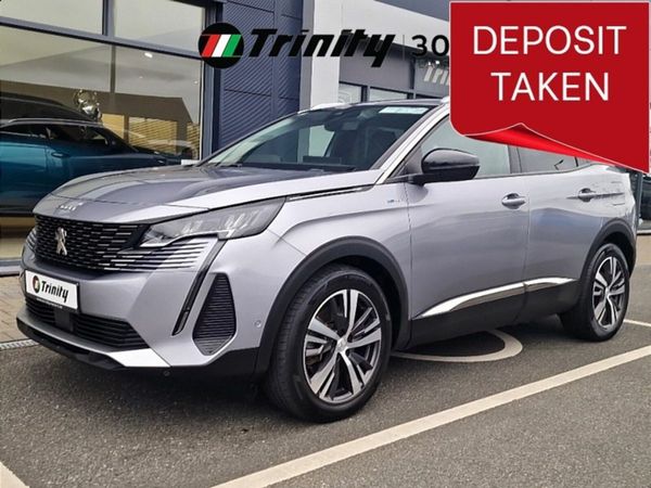 Peugeot 3008 SUV, Petrol Hybrid, 2022, Grey