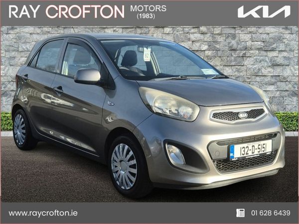 Kia Picanto Hatchback, Petrol, 2013, Silver