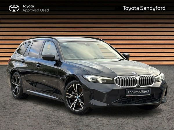 BMW 3-Series Estate, Petrol Plug-in Hybrid, 2023, Black