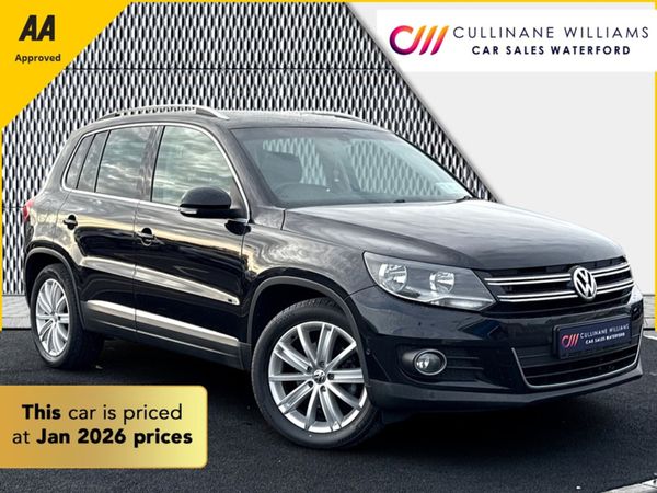 Volkswagen Tiguan SUV, Diesel, 2016, Black