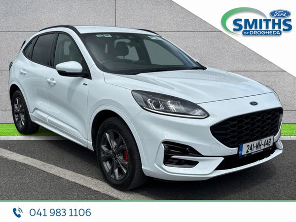Ford Kuga MPV, Petrol Plug-in Hybrid, 2024, White