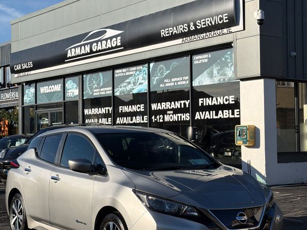 Nissan Leaf Hatchback, Electric, 2019, Grey