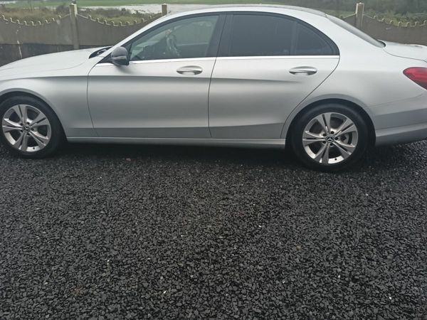 Mercedes-Benz C-Class Saloon, Diesel, 2017, Silver