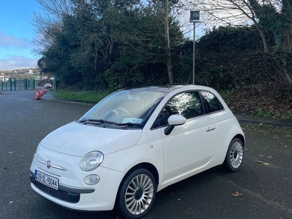 Fiat 500 Hatchback, Petrol, 2009, White