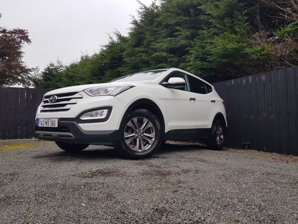 Hyundai Santa Fe SUV, Diesel, 2014, White