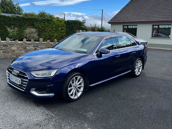 Audi A4 Saloon, Diesel, 2020, Blue