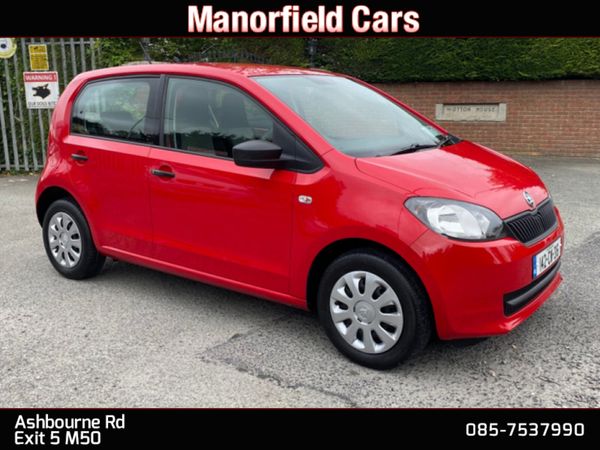 Skoda Citigo Hatchback, Petrol, 2014, Red