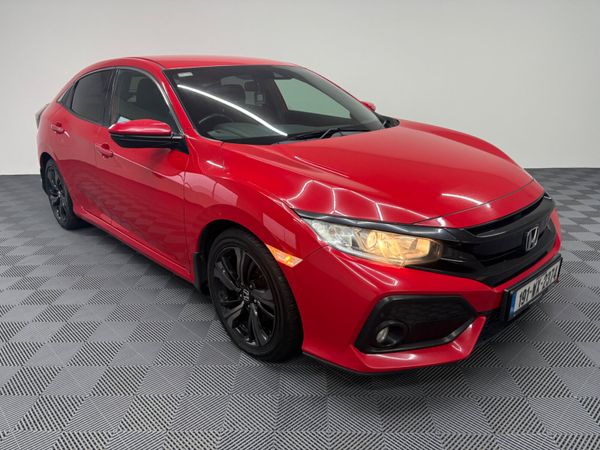 Honda Civic Hatchback, Diesel, 2019, Red
