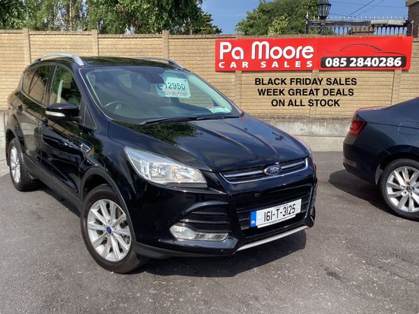 Ford Kuga SUV, Diesel, 2016, Black