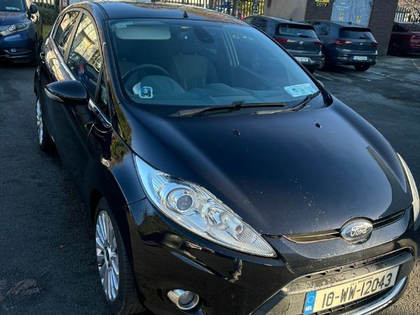 Ford Fiesta Hatchback, Diesel, 2010, Black