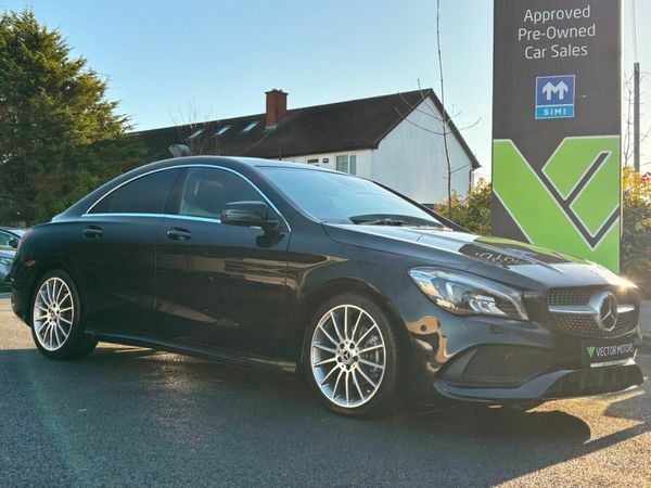 Mercedes-Benz CLA Saloon, Petrol, 2018, Black