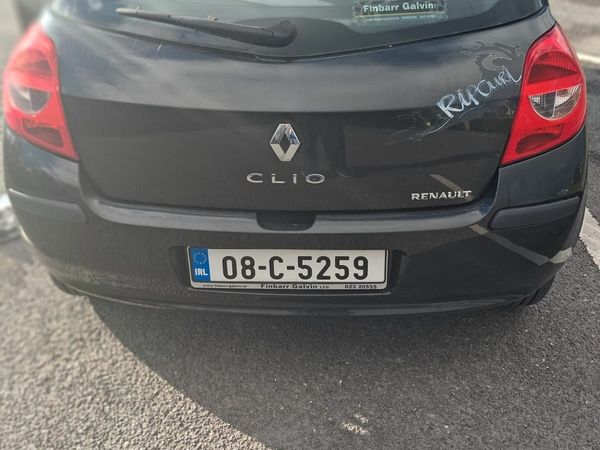 Renault Clio Hatchback, Petrol, 2008, Black