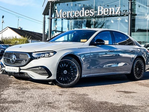 Mercedes-Benz E-Class Saloon, Diesel Plug-in Hybrid, 2026, Grey