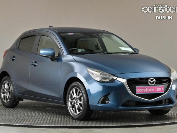 Mazda Demio Hatchback, Petrol, 2017, Blue
