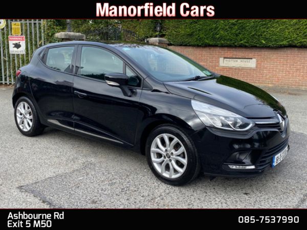 Renault Clio Hatchback, Petrol, 2018, Black