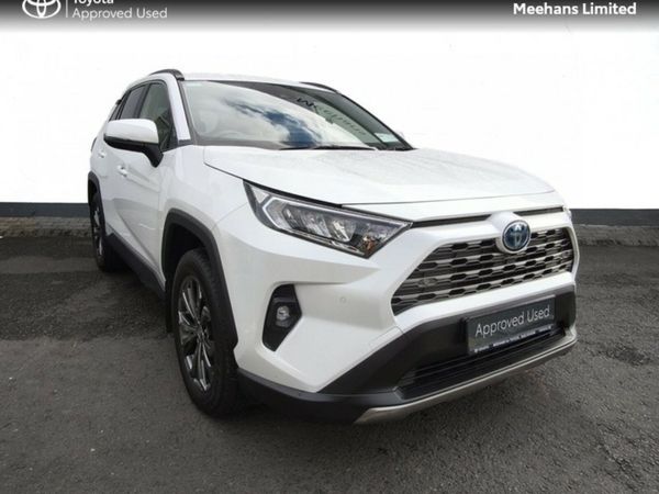 Toyota RAV4 SUV, Petrol Hybrid, 2023, White