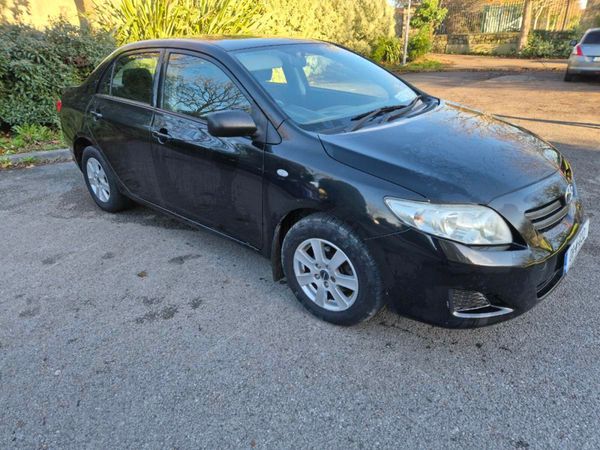 Toyota Corolla Saloon, Petrol, 2008, Black