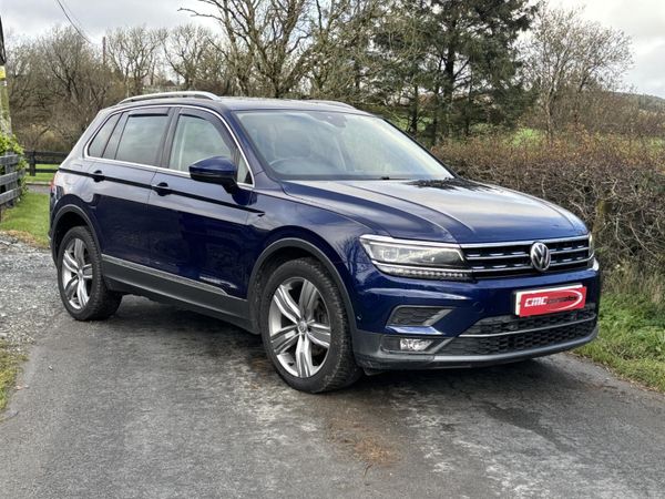 Volkswagen Tiguan SUV, Diesel, 2019, Blue