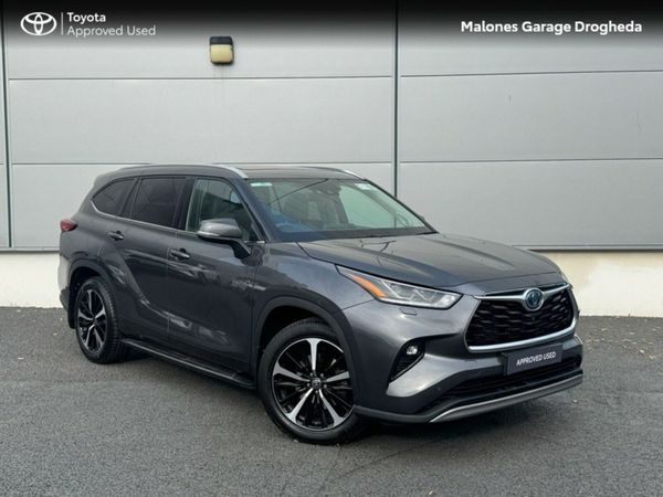 Toyota Highlander Estate, Petrol Hybrid, 2023, Grey