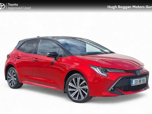 Toyota Corolla Hatchback, Petrol Hybrid, 2023, Red