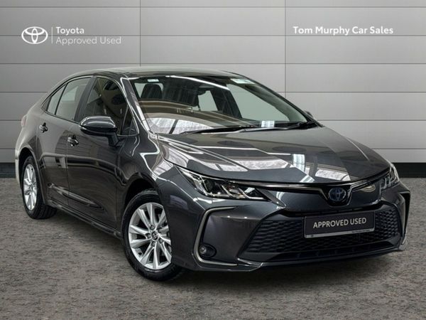 Toyota Corolla Saloon, Petrol Hybrid, 2025, Black