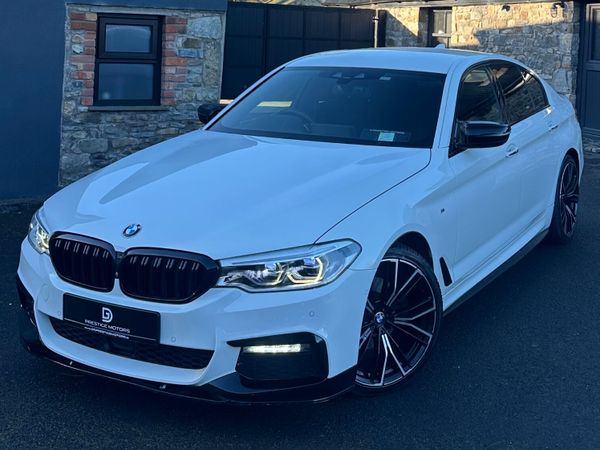 BMW 5-Series Saloon, Diesel, 2017, White