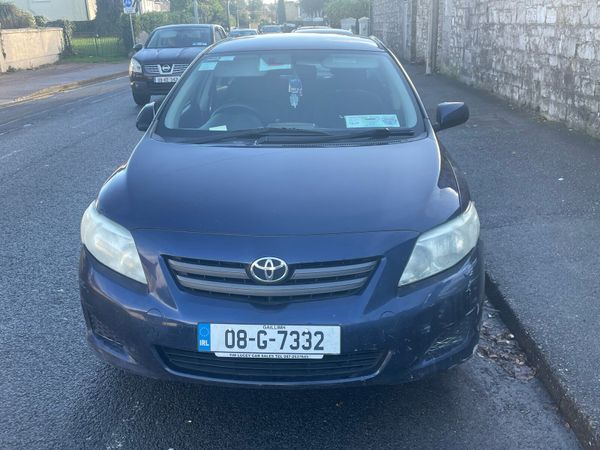 Toyota Corolla Saloon, Petrol, 2008, Blue