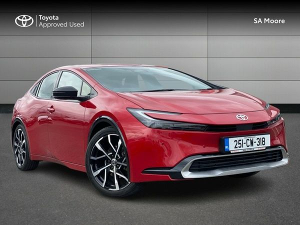 Toyota Prius Hatchback, Petrol Plug-in Hybrid, 2025, Red
