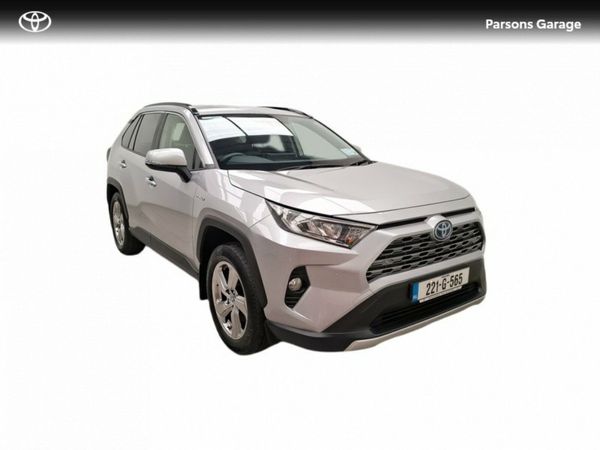 Toyota RAV4 SUV, Petrol Hybrid, 2022, Silver