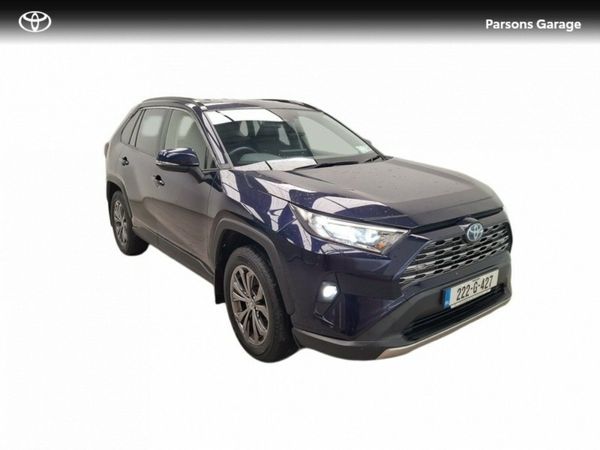 Toyota RAV4 SUV, Petrol Hybrid, 2022, Blue