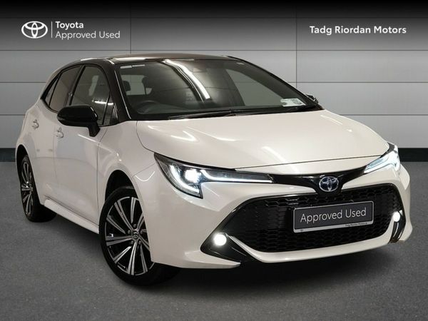 Toyota Corolla Hatchback, Petrol Hybrid, 2023, White