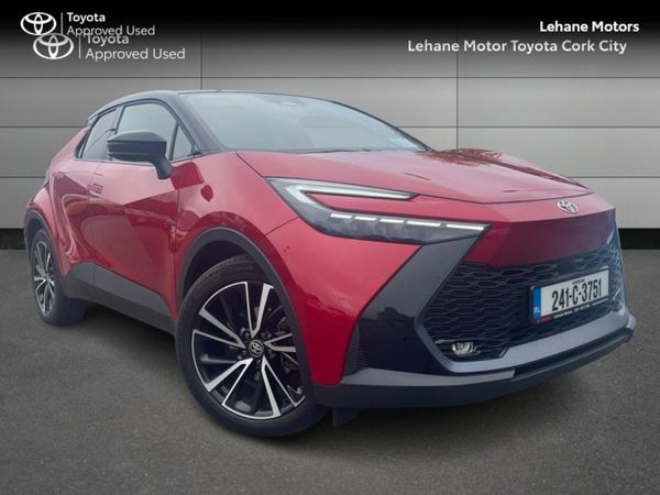 Toyota C-HR SUV, Petrol Hybrid, 2024, Red