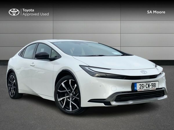 Toyota Prius Hatchback, Petrol Plug-in Hybrid, 2025, White