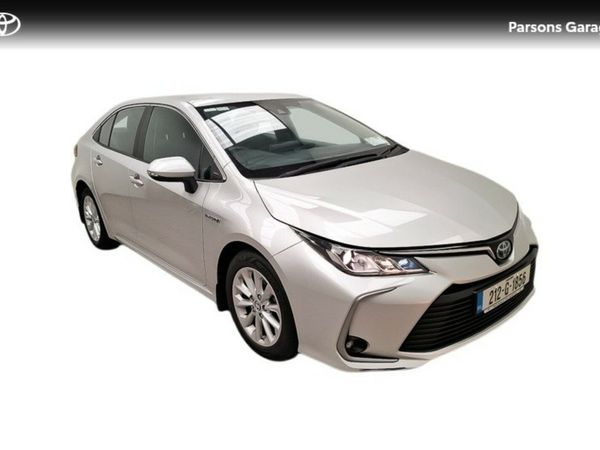 Toyota Corolla Saloon, Petrol Hybrid, 2021, Silver
