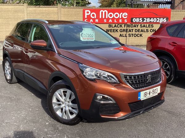 Peugeot 3008 SUV, Diesel, 2018, Brown