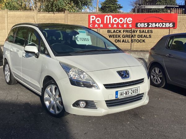 Peugeot 5008 MPV, Diesel, 2014, White