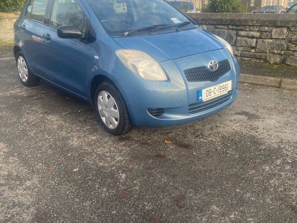 Toyota Yaris Saloon, Petrol, 2008, Blue